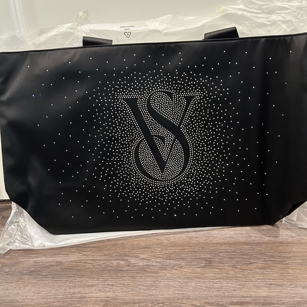 Victoria's Secret Black Tote Bag